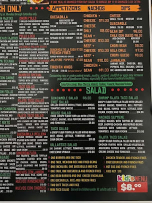 Menu El Rodeo Rocky Mount - 0