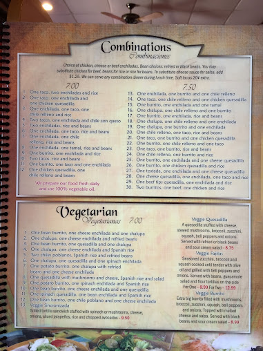 Menu El San Juan Mexican Restaurant - 5