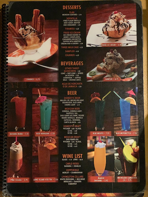 Menu El Sarape Mexican Restaurant - 2