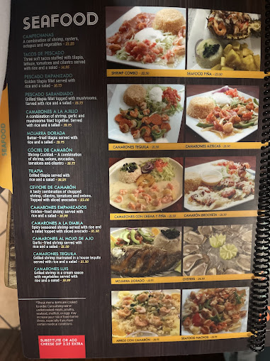 Menu El Sarape Mexican Restaurant - 8
