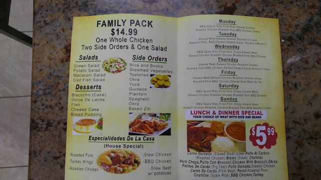 Menu El Sol Del Caribe - 2