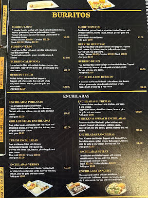 Menu El Tesoro Cocina Mexicana - 7
