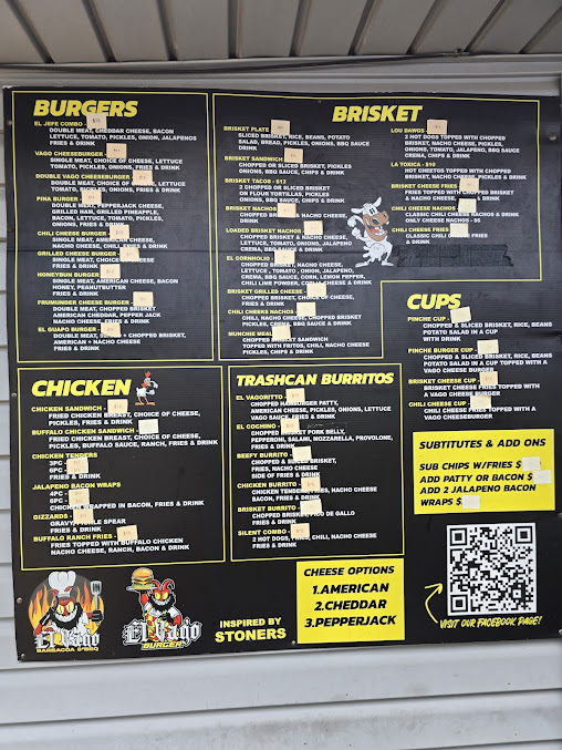 Menu El Vago Burger Bbq - 1