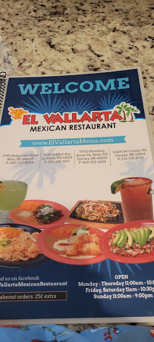 Menu El Vallarta Mexican Restaurant - 0