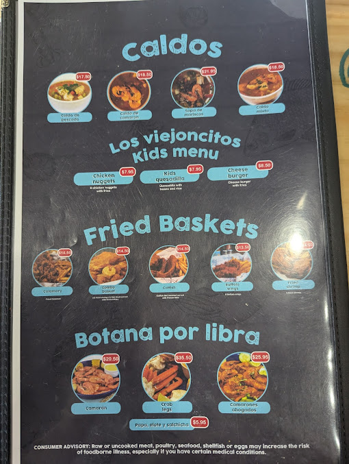 Menu El Viejon Seafood Bar - 6