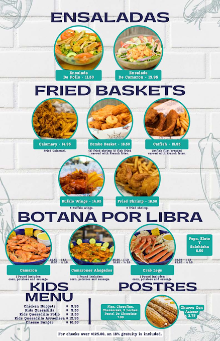 Menu El Viejon Seafood Bar - 7