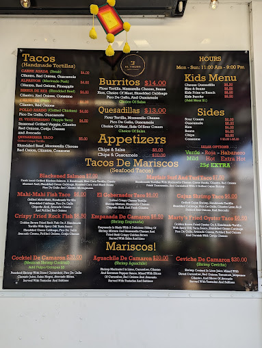 Menu El Viejon Taqueria Y Mariscos Food Truck - 4