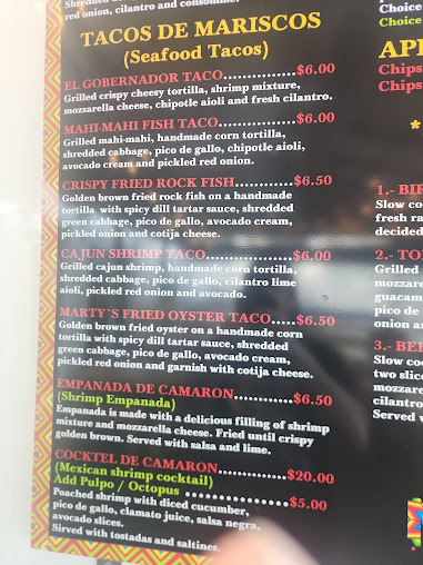 Menu El Viejon Taqueria Y Mariscos Food Truck - 6