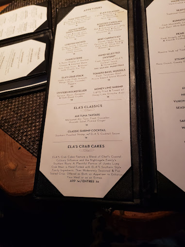 Menu Elas On The Water - 7
