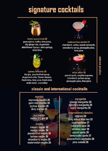 Menu Elements Bar And Grill - 5