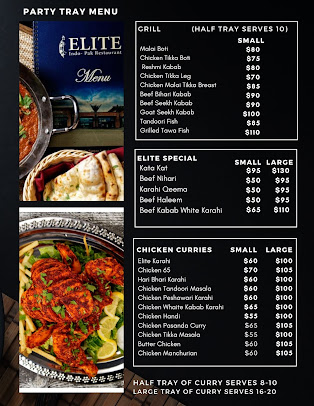 Menu Elite Restaurant & Catering - 0