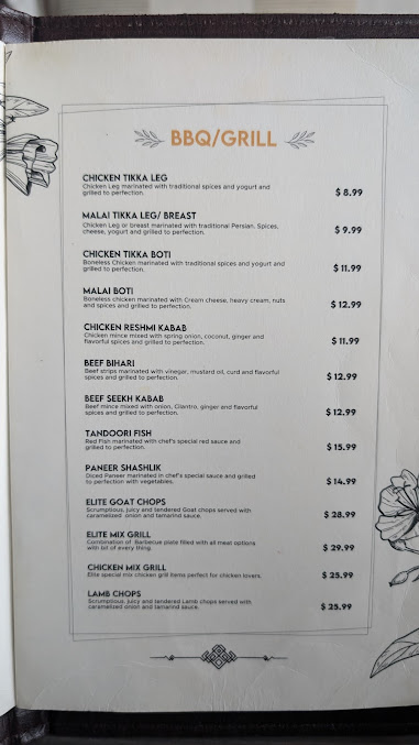 Menu Elite Restaurant & Catering - 4