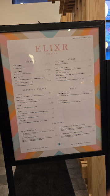 Menu Elixr Coffee Roasters Nashville - 4