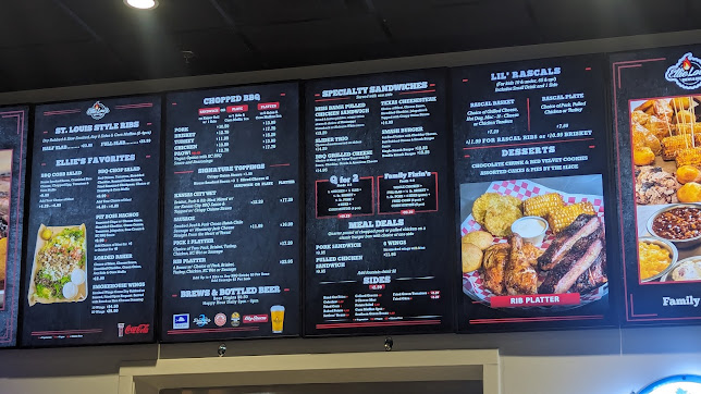 Menu Ellie Lous Brews Bbq - 0