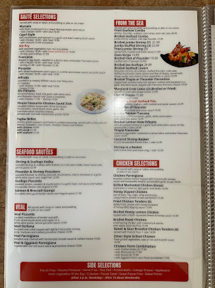 Menu Elmer Diner Restaurant - 1