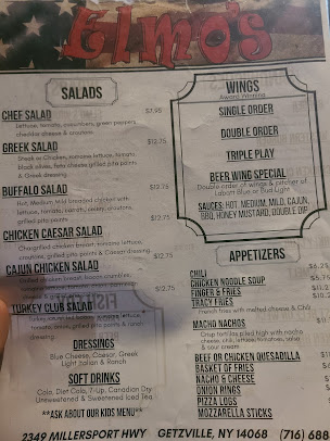 Menu Elmo's - 0