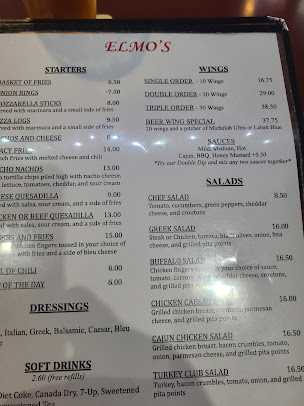 Menu Elmo's - 7