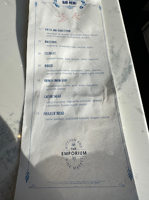 Menu Emporium Kitchen Wine Market - 2
