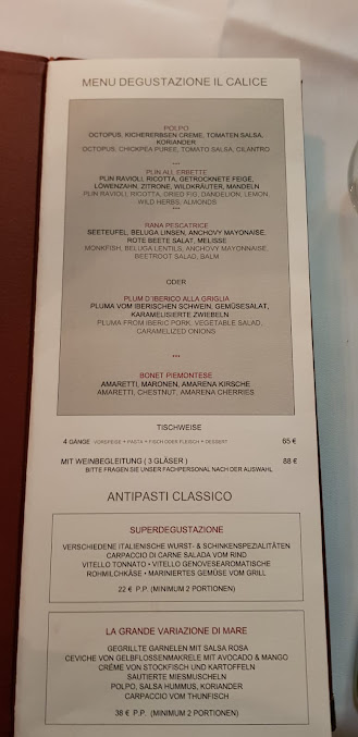Menu Enoiteca Il Calice - 3