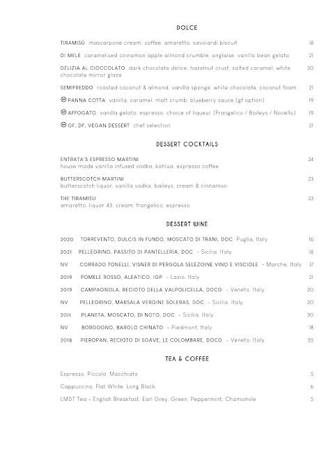 Menu Entrata - 5