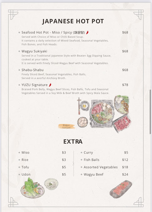 Menu Epping Yuzu Japanese - 0