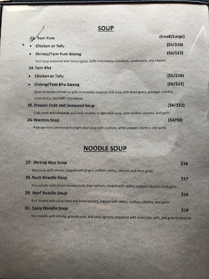 Menu Erawan Organic Thai Restaurant - 3