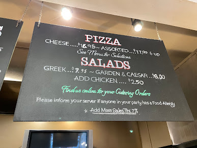 Menu Ernesto's Pizza - 1