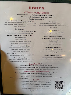 Menu Essex - 3
