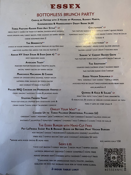 Menu Essex - 9