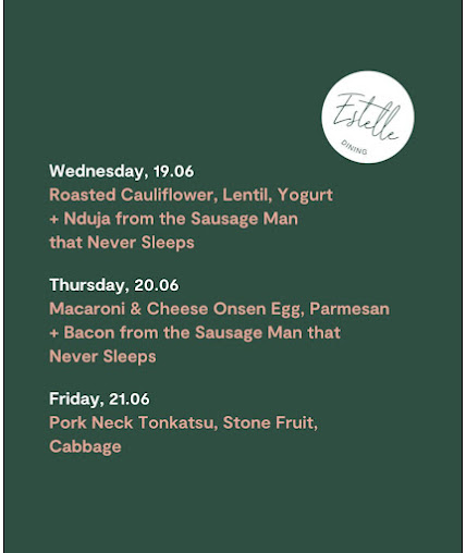 Menu Estelle - 1