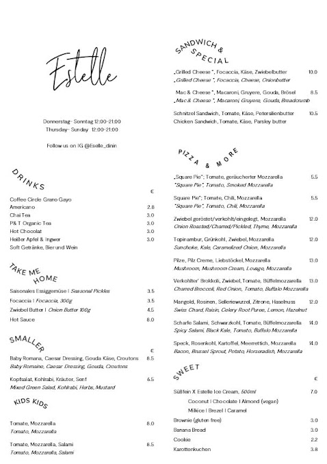 Menu Estelle - 7
