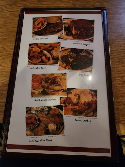 Menu Euclid Restaurant - 1