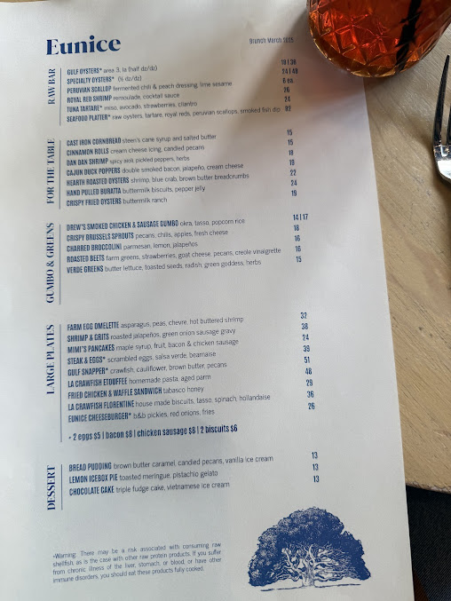Menu Eunice - 9