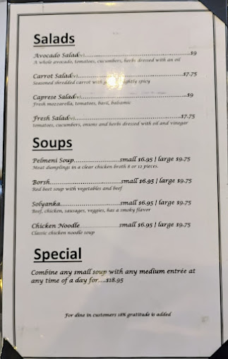 Menu Euroasia Restaurant - 0