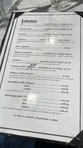 Menu Euroasia Restaurant - 1