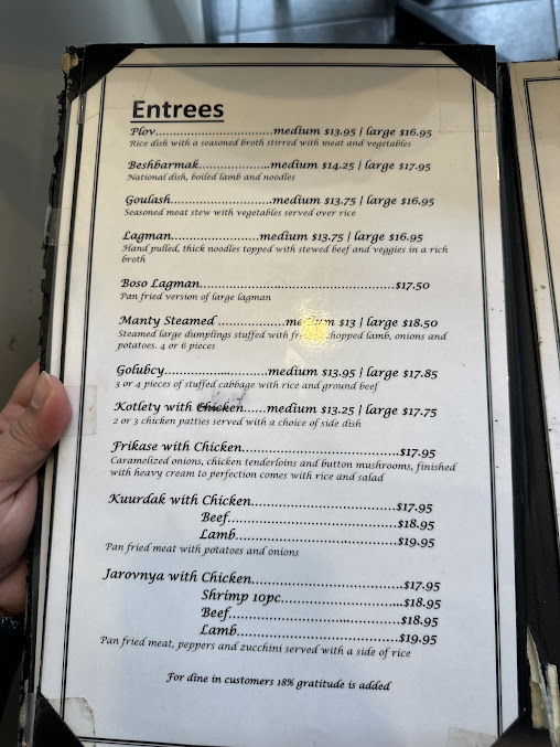 Menu Euroasia Restaurant - 5