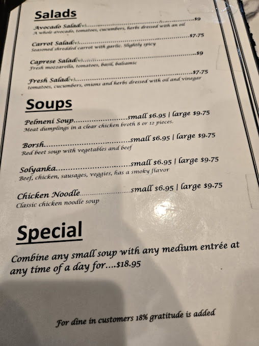 Menu Euroasia Restaurant - 8