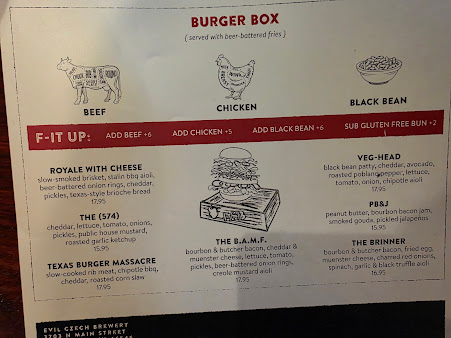 Menu Evil Czech Brewery And Public House - 8