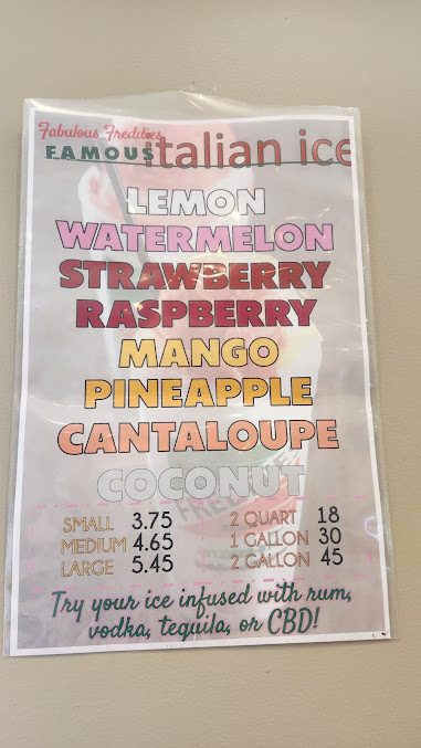 Menu Fabulous Freddies Italian Eatery - 2