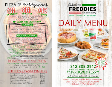 Menu Fabulous Freddies Italian Eatery - 4