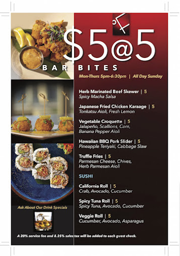 Menu Fahrenheit Charlotte - 1