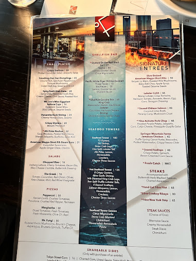 Menu Fahrenheit Charlotte - 9