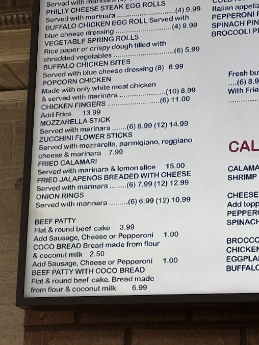 Menu Family Pizza - 1