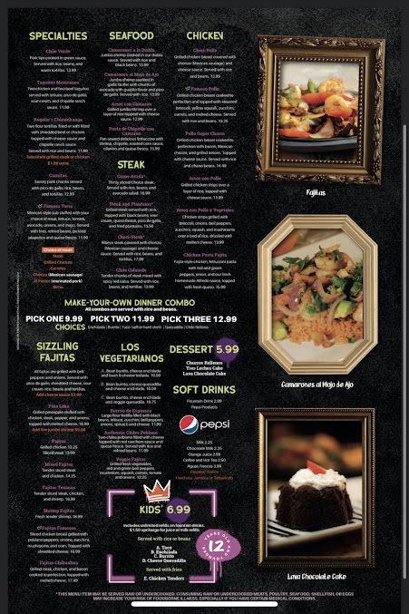Menu Famosos Tacos & Tequila - 0