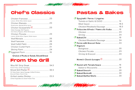 Menu Famous Calabria Pizza - 0