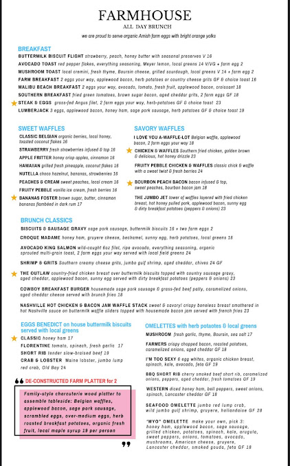 Menu Farmhouse Blakeslee - 1
