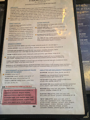 Menu Farmhouse Blakeslee - 4