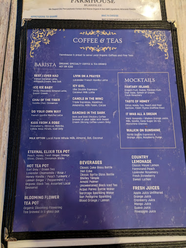 Menu Farmhouse Blakeslee - 6