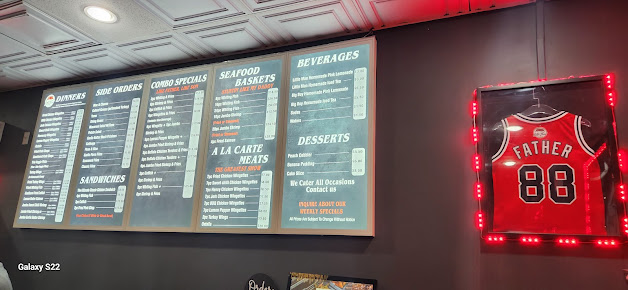 Menu Father Son Soul Food Catering - 4