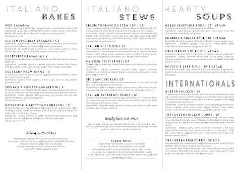 Menu Favoloso Espresso Bar + Deli - 6